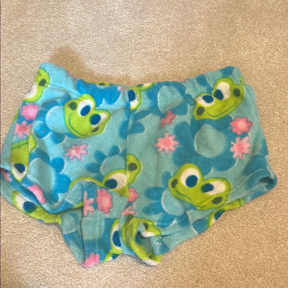 Seven Apparel Fleece Shorts with Frog Print